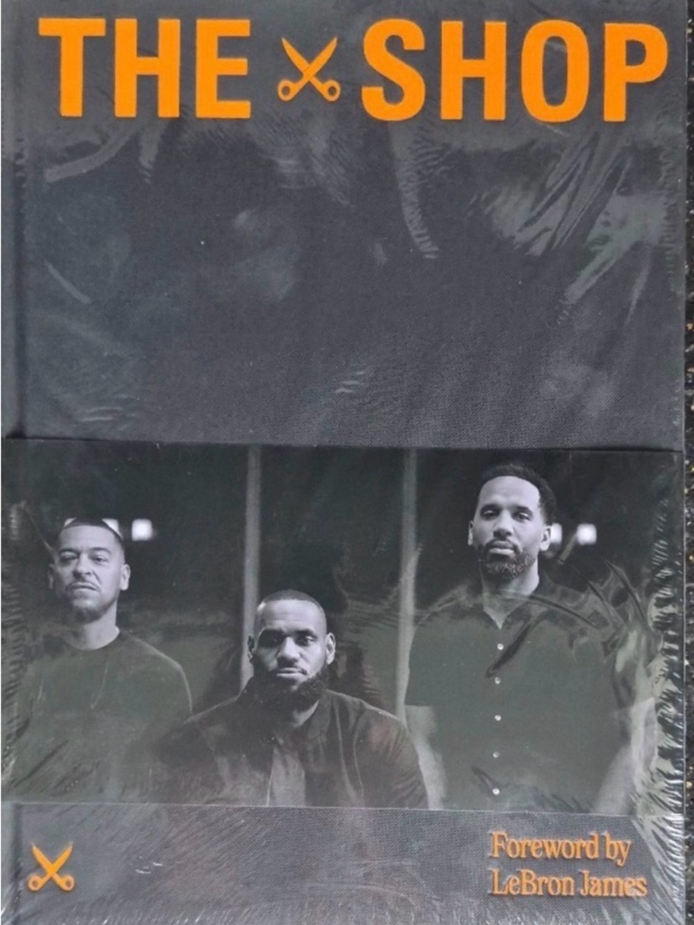The Shop Hardcover Book - Black with Orange Title